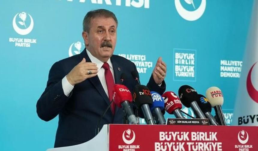 BBP Genel Başkanı Destici'den Çerçeve Yasa Değerlendirmesi: Mevcut Haliyle Kabul Edilemez