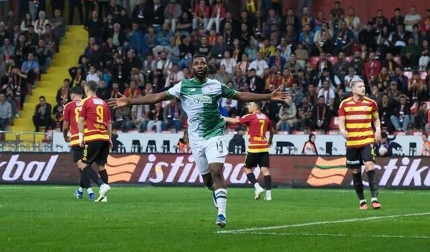 Bursaspor'da Kelechi Iheanacho'nun gol performansı dikkat çekiyor
