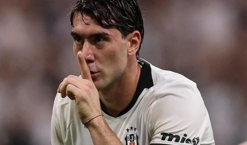 Dusan Vlahovic Beşiktaş'ta İlk Golünü Penaltıdan Attı