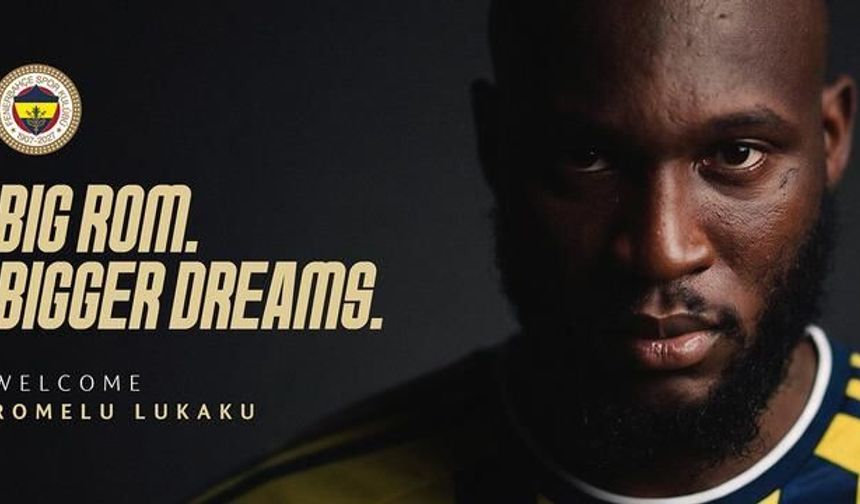 Fenerbahçe, Romelu Lukaku Transferini Resmen Açıkladı
