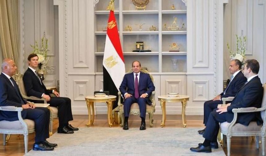 Jared Kushner, Mısır Cumhurbaşkanı es-Sisi ile Gazze ve Filistin konularını görüştü