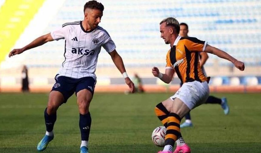 Kasımpaşa ile Hull City hazırlık maçında 1-1 berabere kaldı