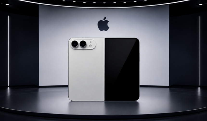 Katlanabilir iPhone Ultra için gümüş ve koyu mavi renk seçenekleri iddiası