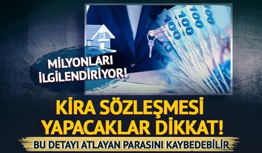 Kiracılar İçin Depozito Uyarısı: Sözleşmedeki Detaylar Paranızın Güvencesi