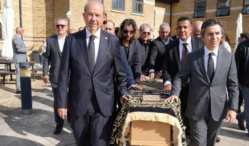 KKTC 5. Cumhurbaşkanı Ersin Tatar, Yeğeni Münir Hasan Tatar'ı Londra'da Uğurladı