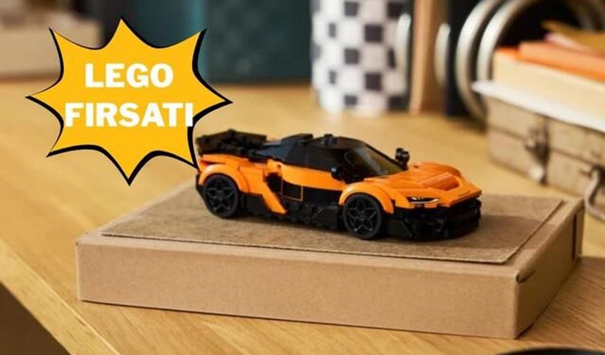 LEGO McLaren W1 Seti İndirimle Araba Tutkunlarının Beğenisine Sunuldu