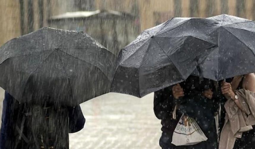 Meteoroloji 11 İl İçin Sarı Kodlu Sağanak Yağış Uyarısı Yaptı