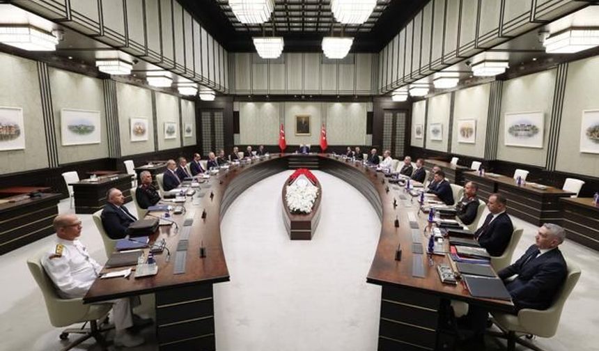 MGK toplantısı tamamlandı: 8 maddelik kritik bildiri yayımlandı