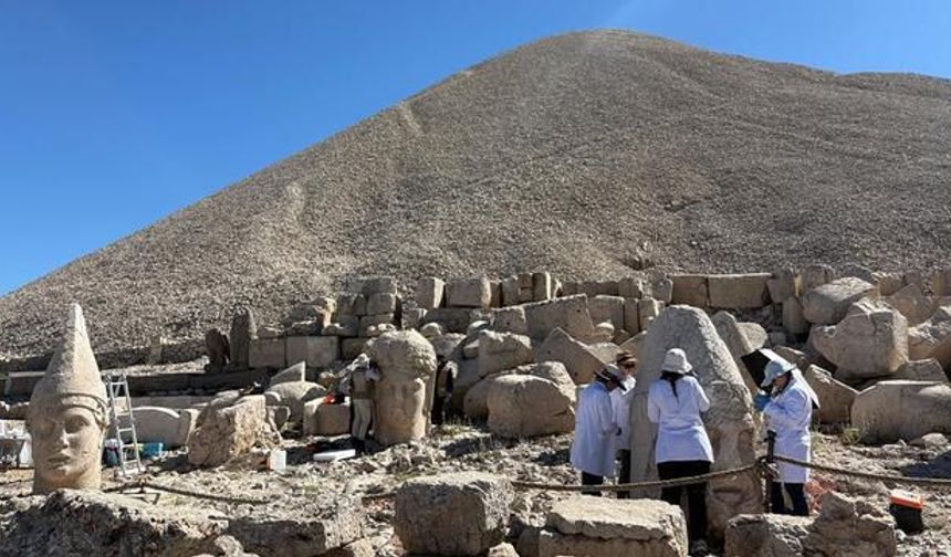 Nemrut Dağı Heykellerine 5 Yıllık Nanoteknolojik Koruma Programı