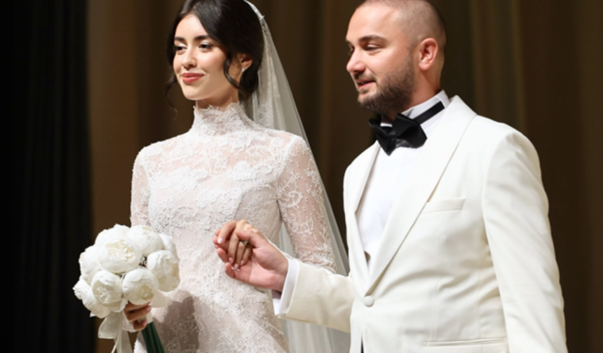 Nursena Say ve Fatih Kaynarca'nın 34 Şahitli Görkemli Nikah Töreni
