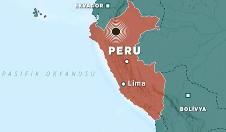 Peru'da 6,7 Büyüklüğünde Deprem: Upahuacho Yakınlarında Şiddetli Sarsıntı