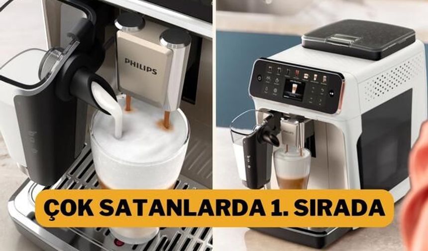 Philips LatteGo'da 2.000 TL İndirimle 20 Farklı Kahve Keyfi