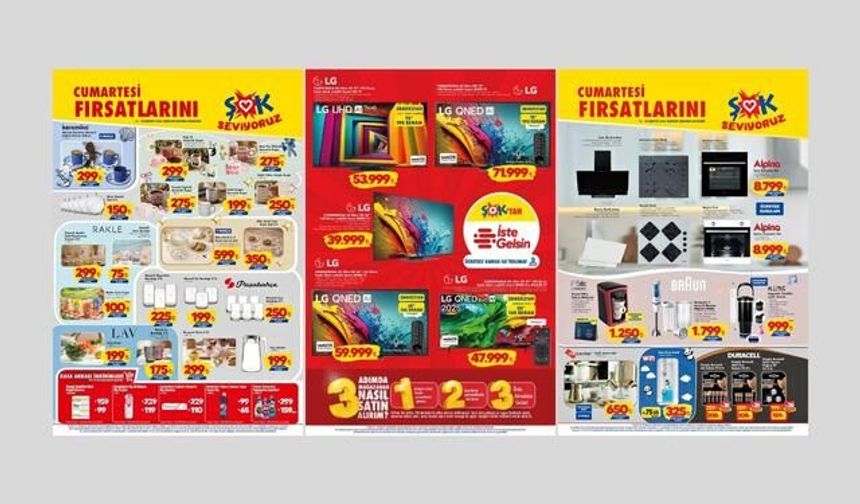 ŞOK Aktüel Kataloğunda LG Smart Televizyon ve Büyük İndirimler Başladı