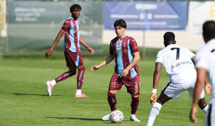 Trabzonspor Avusturya Kampını Udinese Galibiyetiyle Tamamladı