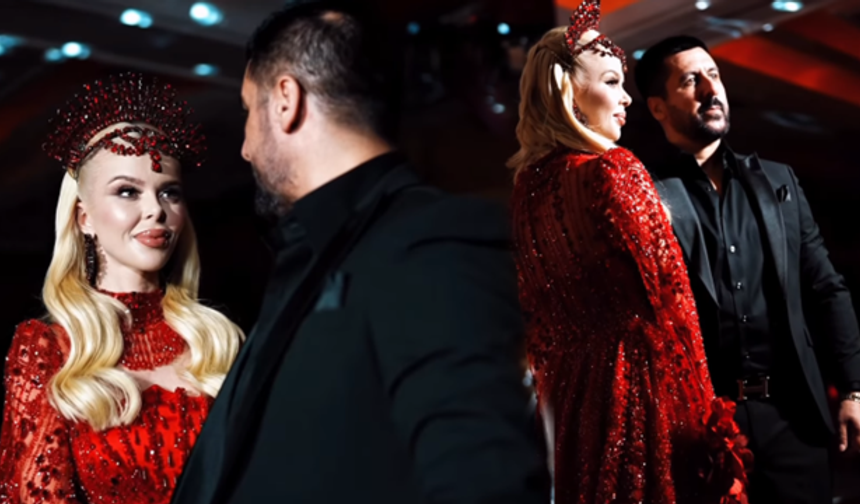 Çağla Öz'ün Kına Gecesinde Altın Takıları Gündem Oldu