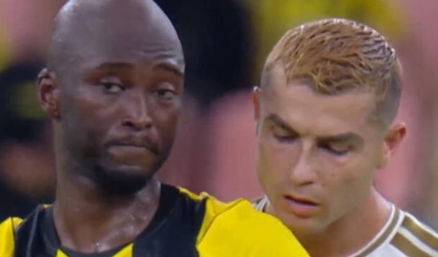 Cristiano Ronaldo'dan Suudi Arabistan derbisinde dikkat çeken hareket