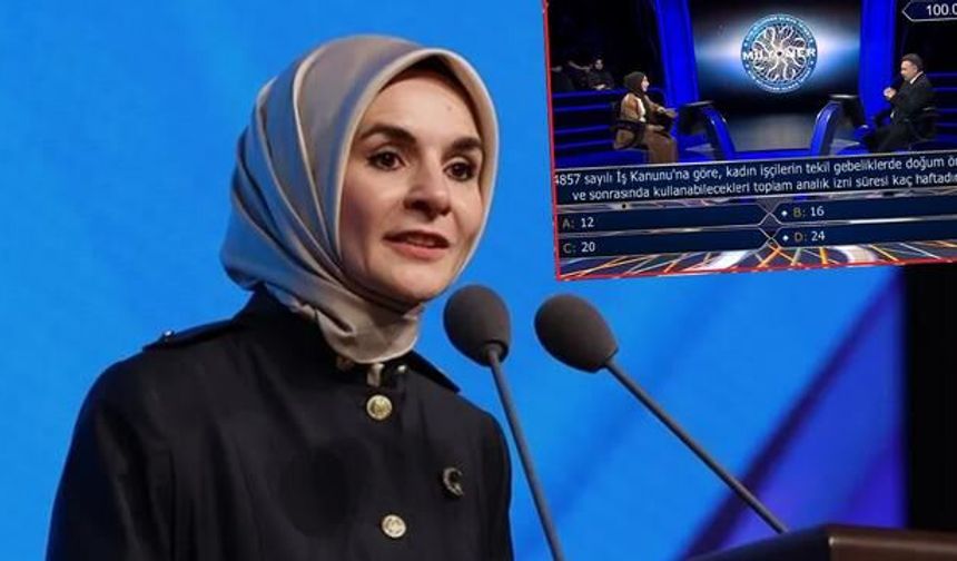 Kim Milyoner Olmak İster'de Doğum İzni Sorusu Gündem Oldu: Bakan Göktaş'tan Önemli Hatırlatma