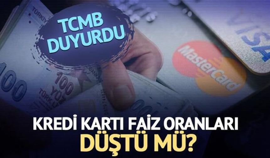 Kredi Kartı Faiz Oranları Eylül Ayında Sabit Kaldı