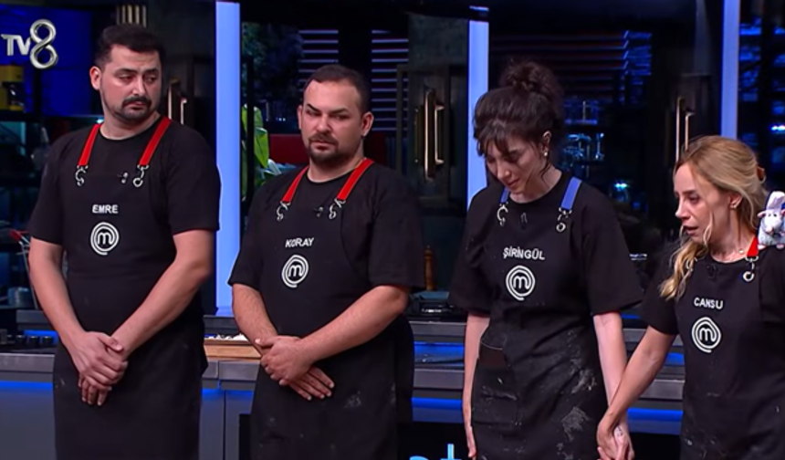 MasterChef Türkiye'de Eleme Heyecanı: Koray Yarışmaya Veda Etti
