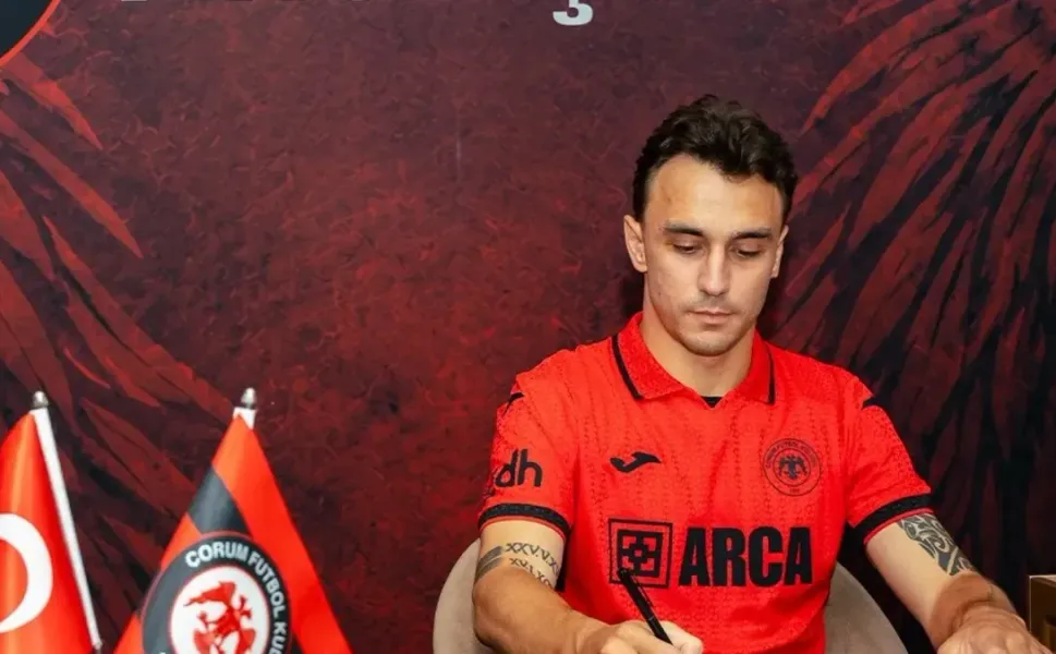 Çorum FK, Gökhan Sazdağı ile 2+1 Yıllık Anlaşma İmzaladı