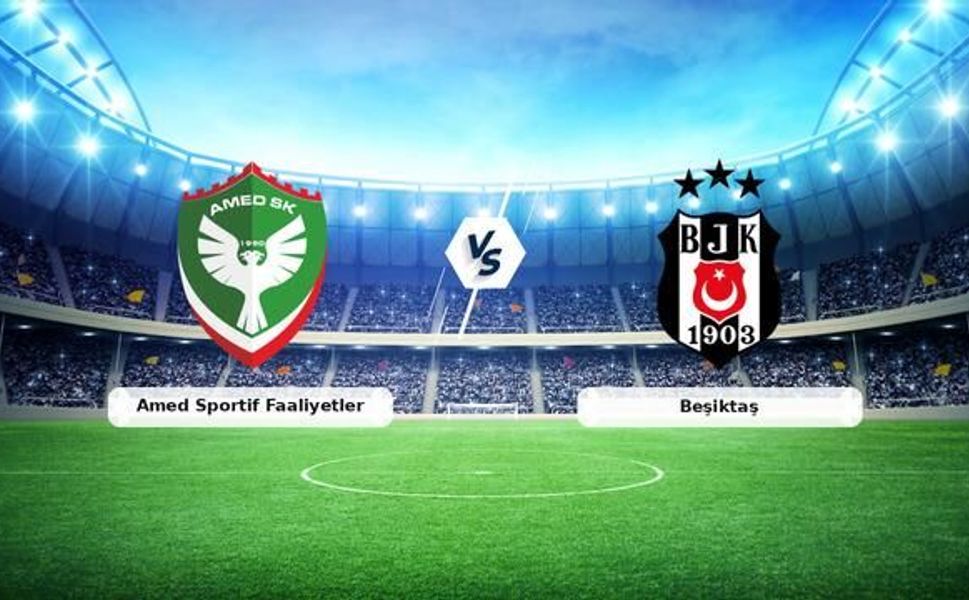 Beşiktaş, Trendyol Süper Lig'de Amed Sportif Faaliyetler ile karşılaşıyor