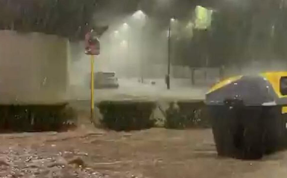 İspanya'nın Valencia şehrinde sel felaketi yaşandı
