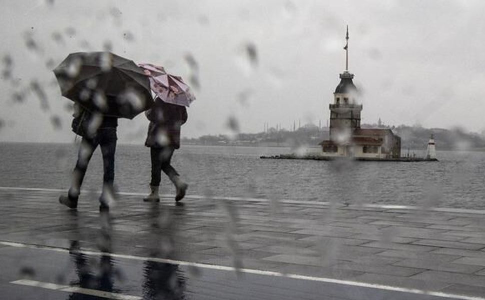 İstanbul'da Önümüzdeki Hafta Kuvvetli Sağanak Yağış Bekleniyor