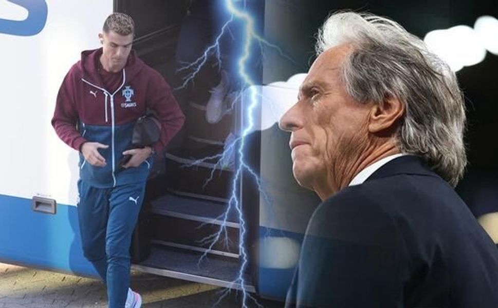 Portekiz Milli Takımı'nda Ronaldo ile Jorge Jesus arasında gerilim yaşandı