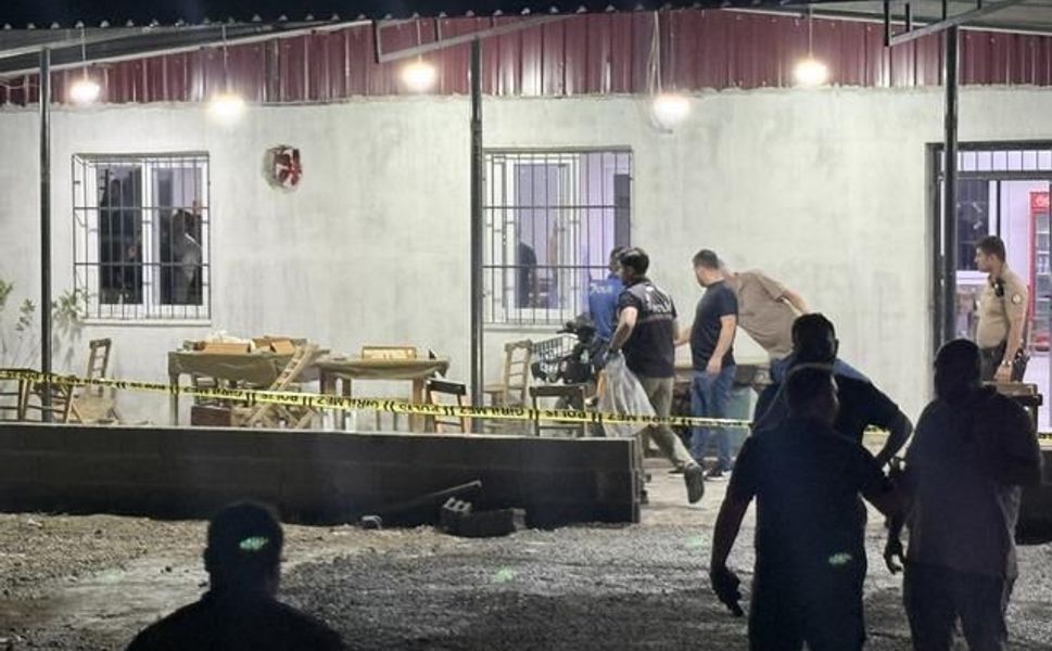 Tarsus'ta kahvehaneye silahlı saldırı: 1 ölü, 4 yaralı