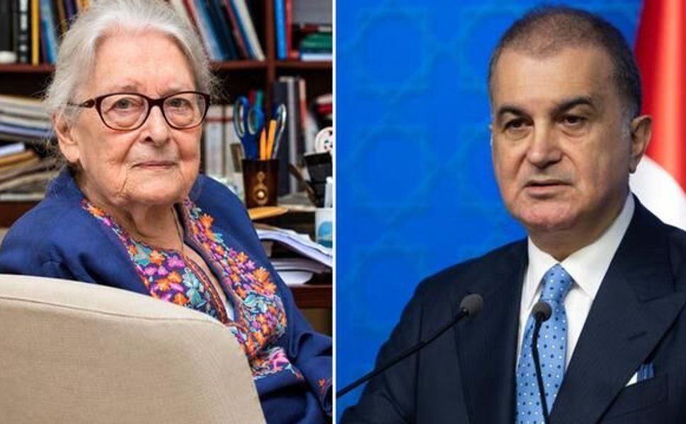 AK Parti Sözcüsü Ömer Çelik, Prof. Dr. İoanna Kuçuradi'nin vefatını duyurdu