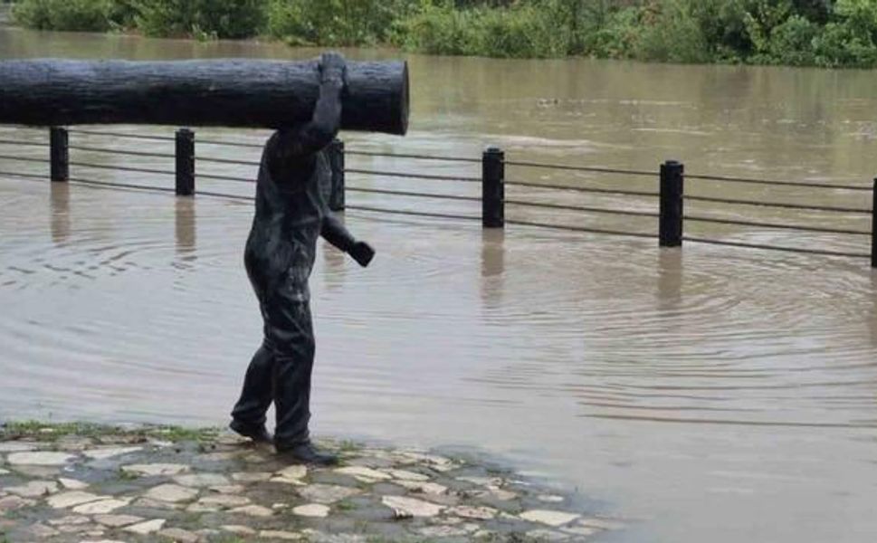 Bartın Irmağı Yalı Bölgesinde Taşmaya Başladı