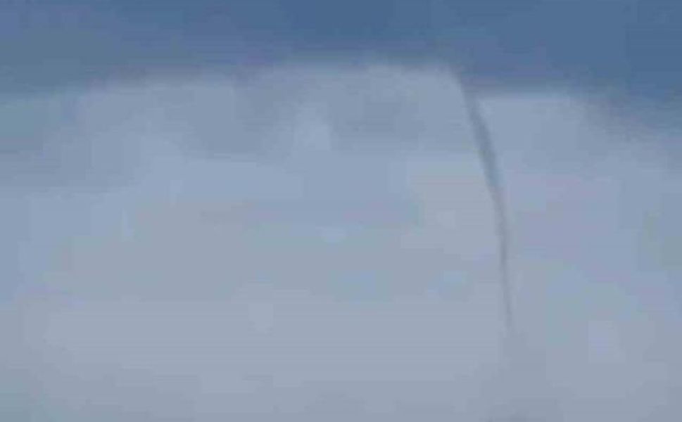Bursa Mudanya'da Deniz Üzerinde Hortum Oluştu
