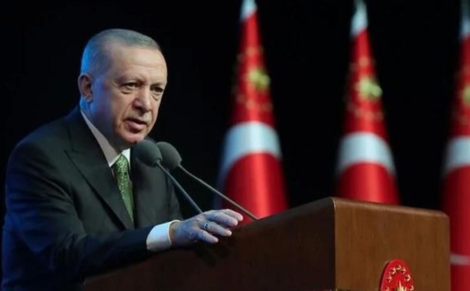 Cumhurbaşkanı Erdoğan'dan Cevat Özkaya için başsağlığı mesajı
