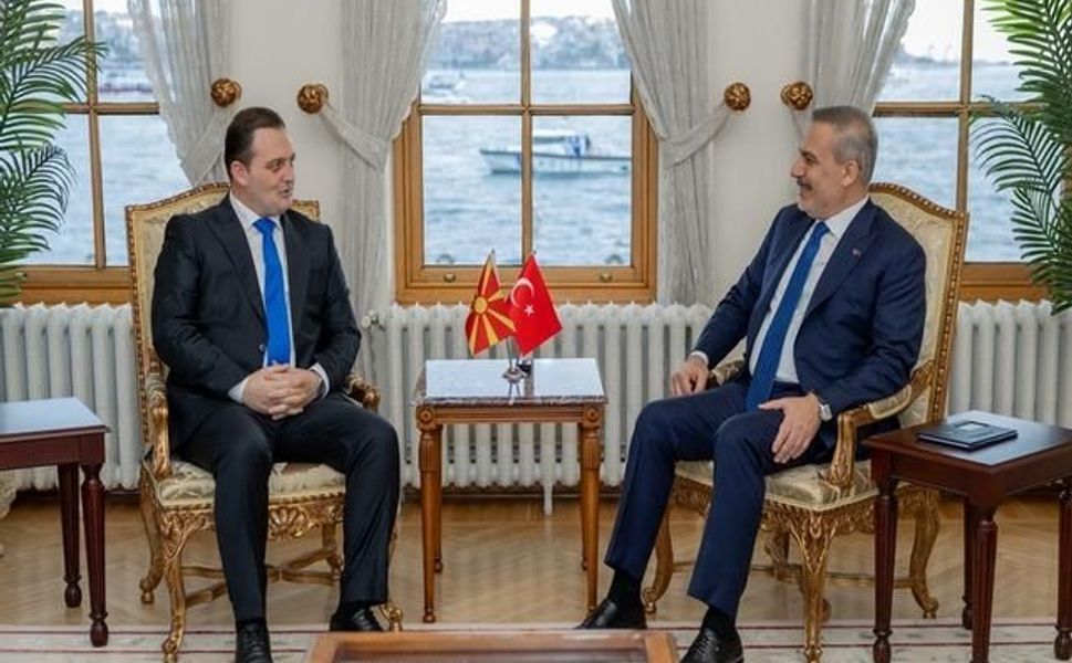 Dışişleri Bakanı Fidan, Kuzey Makedonya Devlet Bakanı Zeynula ile İstanbul'da görüştü