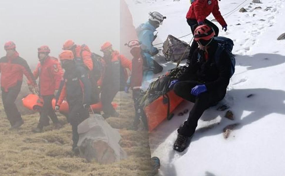 Erciyes'te Zirve Tırmanışında 41 Yaşındaki Rehber Düşerek Can Verdi