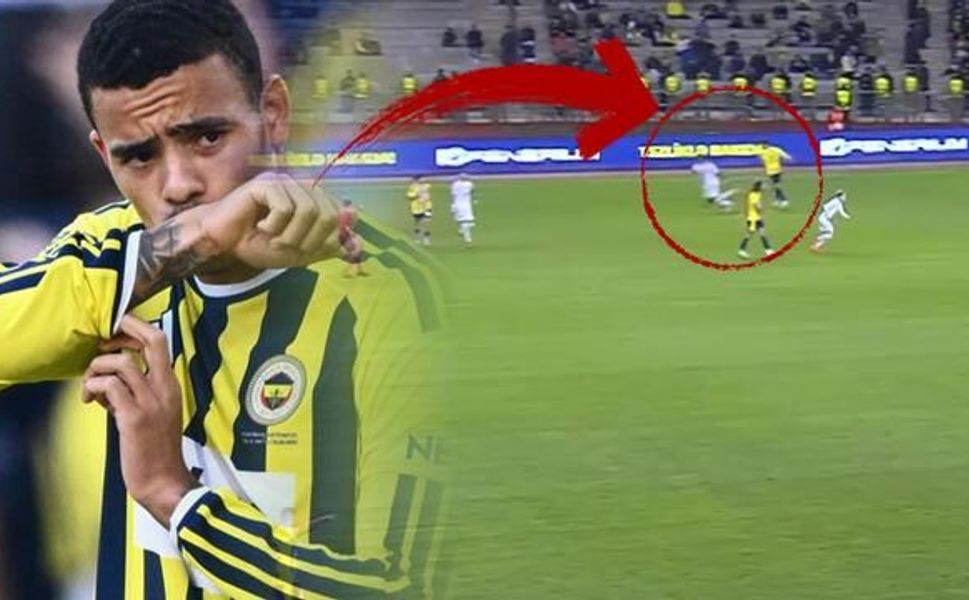 Fenerbahçe'de Mason Greenwood kırmızı kartla oyun dışı kaldı
