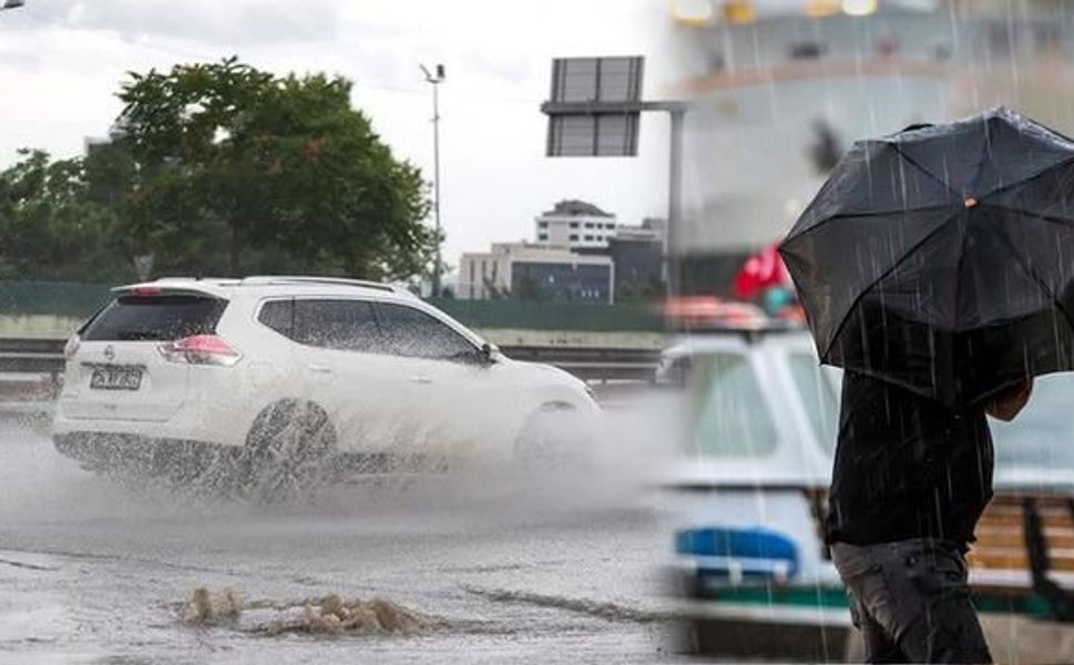 İstanbul ve 9 İl İçin Meteorolojiden Sarı ve Turuncu Kodlu Uyarı