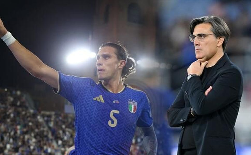 İtalya'nın golü sonrası Türk taraftarlar Montella'ya tepki gösterdi