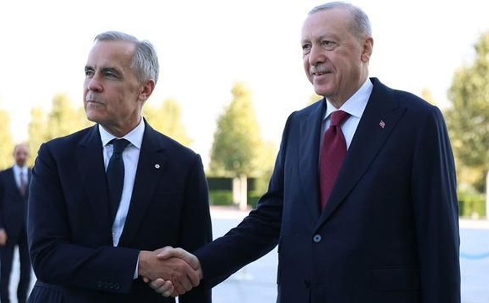 Kanada Başbakanı Mark Carney Türkiye'de Cumhurbaşkanı Erdoğan tarafından karşılandı