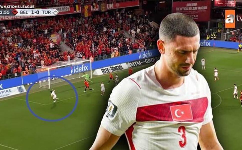 Milli Takım, Belçika karşısında Merih Demiral ile beraberlik fırsatını değerlendiremedi
