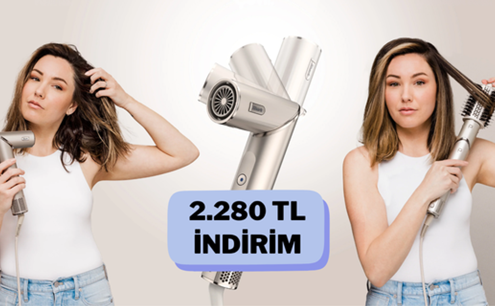 Shark FlexStyle Stone ile Saç Kurutma ve Şekillendirme Kolaylaşıyor