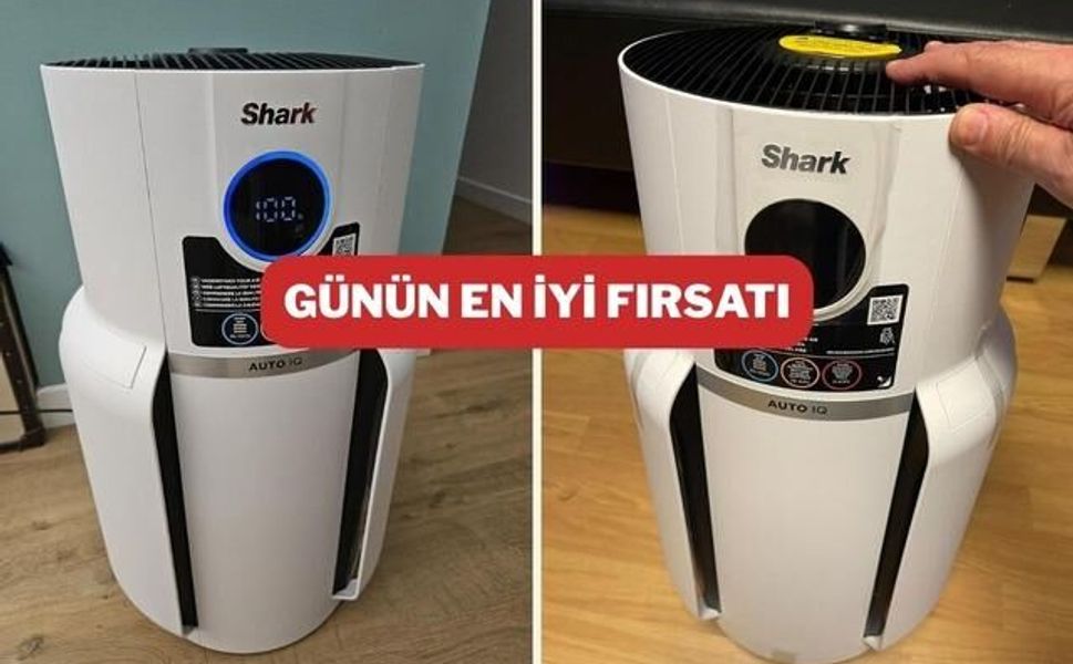 Shark NeverChange Hava Temizleyiciyle Uzun Süreli Temiz Hava Sağlanıyor