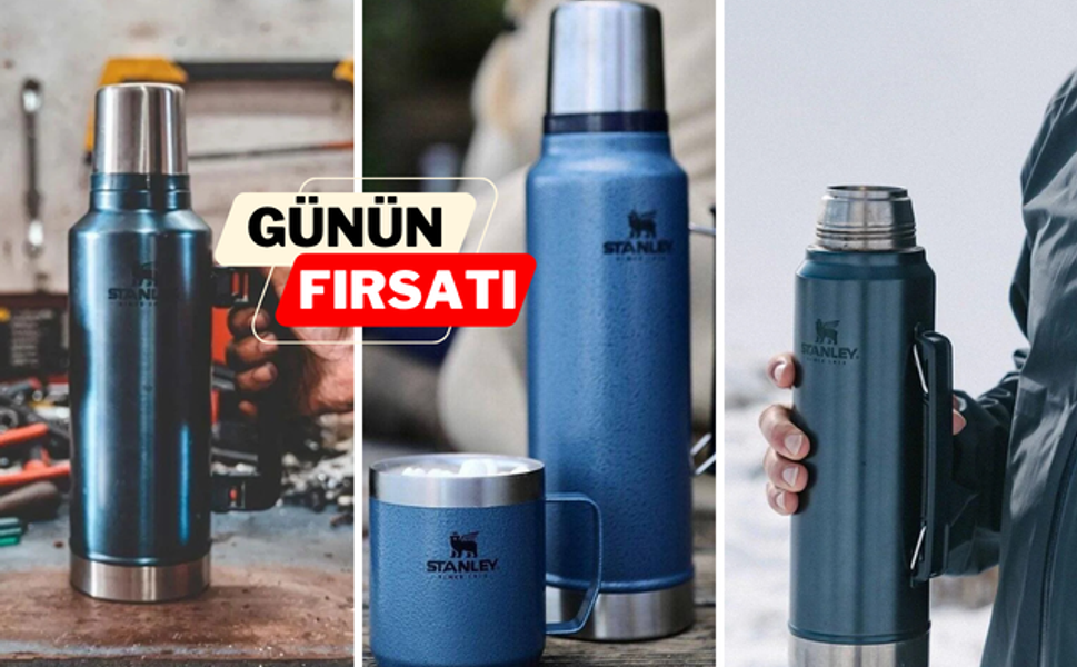 Stanley Klasik Termos Ömür Boyu Garantisiyle İndirimde