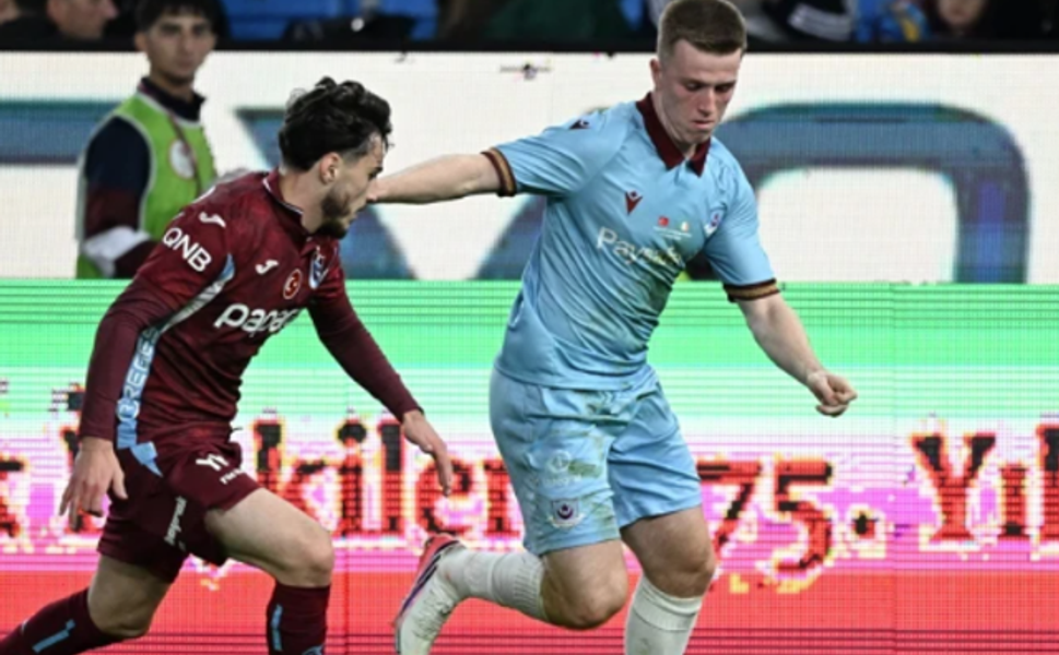 Trabzonspor, Drogheda United karşısında hazırlık maçını 1-0 kaybetti