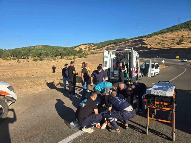 Bingöl'de Kamyonetin Şarampole Yuvarlanması Sonucu 3 Kişi Yaralandı