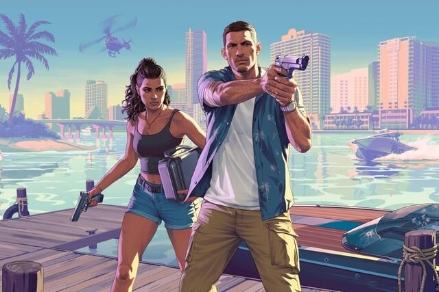 GTA 6'nın tanıtımı için Miami'de Kaseya Center çatısına dev yazı yerleştirildi