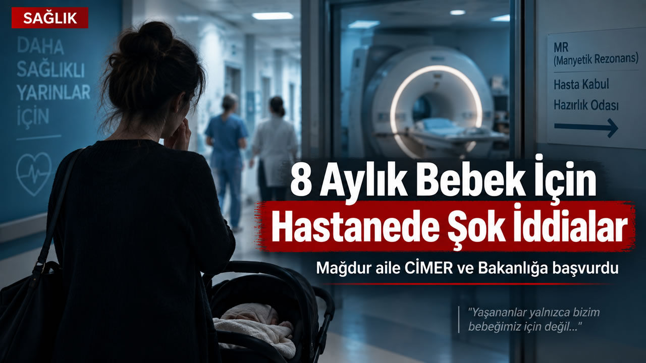 Kocaeli Şehir Hastanesi’nde 8 Aylık Bebeğe 10 Kez Damar Yolu İddiası