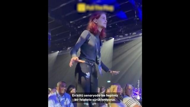 Yapay zeka etkinliğinde beklenmedik protesto yaşandı