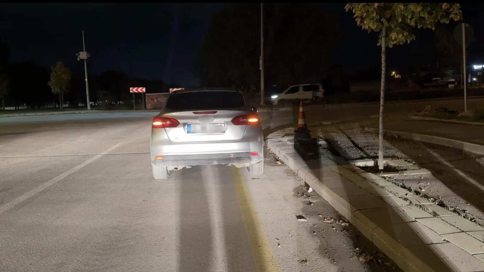 Eskişehir'de dur ihtarına uymayan araçtan sentetik uyuşturucu çıktı, sürücüye 200 bin TL ceza kesildi