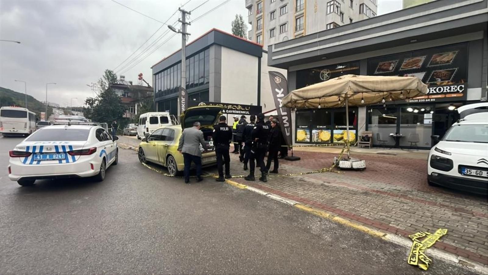 Gebze'de emlak ofisinde silahlı çatışma: 1 kişi öldü, 1 kişi yaralandı